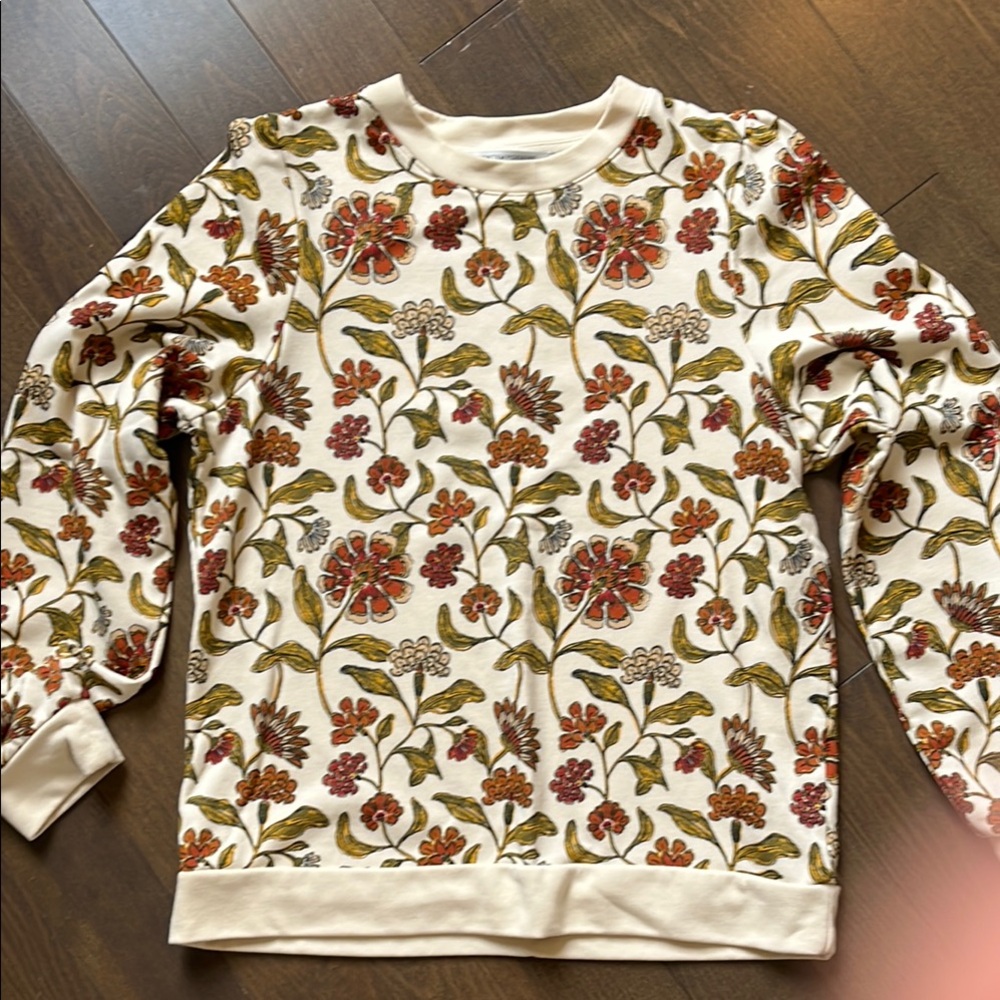 Simons Contemporaine - Floral organic cotton Sweatshirt